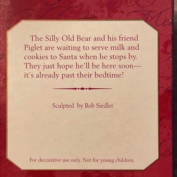 1997 HALLMARK Keepsake Disney Winnie the Pooh Collection Christmas Ornament - Picture 4 of 9